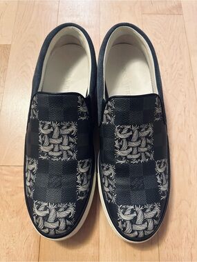 Louis Vuitton Christopher Slip-On Sneakers *Great Condition” Made in Italy